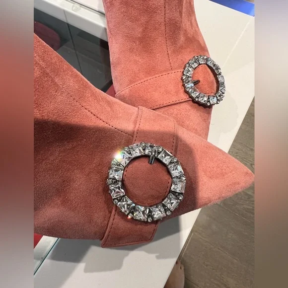 Jimmy choo boots, ring stone, size 40.5 - Picture 2 of 8